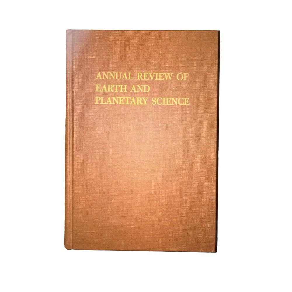 1973 HC Annual Review of Earth and Planetary Sciences by Donath, Fred A. Vol 1